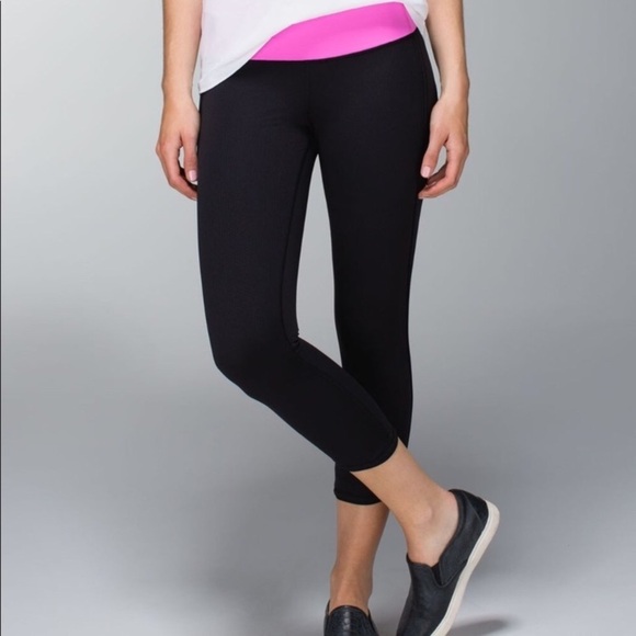 34.Lululemon Ujjayi Cropped Pant H - Picture 1 of 16